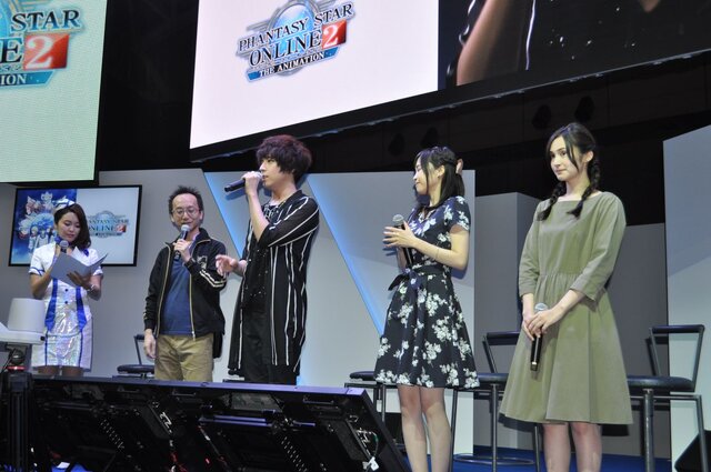 【TGS2015】世界観や舞台となる学校も明らかになった「PSO2・ジ・アニメーション」ステージレポ…キャストも登壇