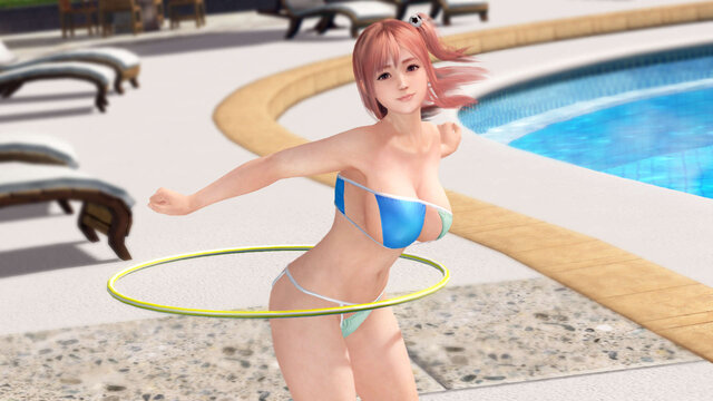 『DOA Xtreme 3』では水着がズレ、紐がほどけ、日焼け跡が見える！そんな彼女らとバカンスできるモードや撮影要素も明らかに