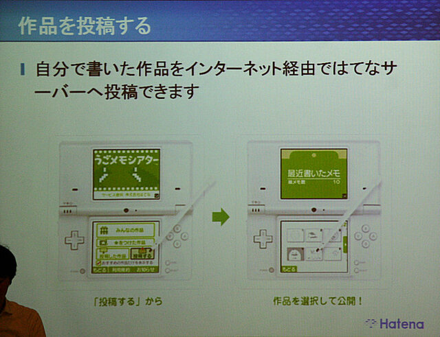 はてなと任天堂がDSiウェア『うごくメモ帳』で協業―発表会より課題を読み解く