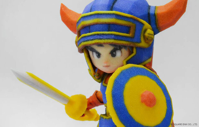 『星のドラゴンクエスト』自キャラ3Dプリントフィギュア化サービス2月開始