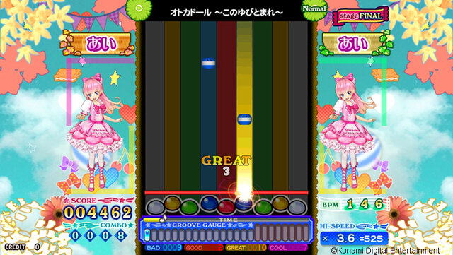 AC『ポップンミュージック エクラル』カード第1弾の排出開始！『オトカドール』『マジアカ暁の鐘』コラボ版も