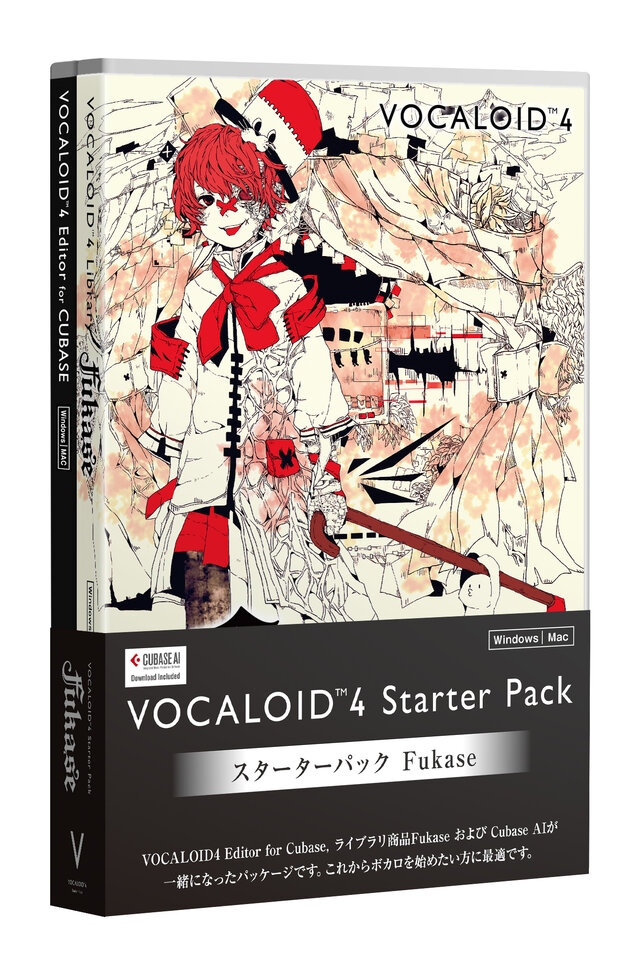 セカオワ・Fukaseがボカロに！「VOCALOID4 Library Fukase」1月下旬発売