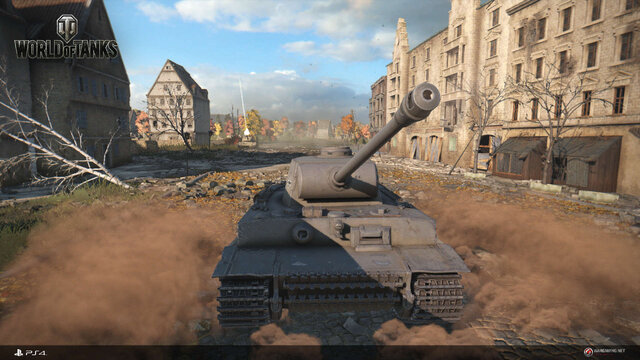 PS4『World of Tanks』サービス開始！今なら“初代プレステ”カラーの軽戦車貰える