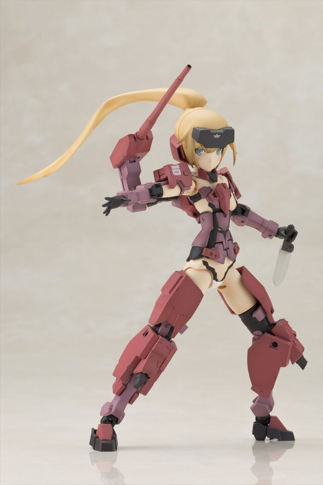 「フレームアームズ・ガール 迅雷」発売決定、デザイナーの島田フミカネによる「FA 轟雷」の改造作例がモチーフ