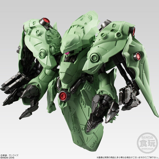 全高約130mmの食玩「ノイエ・ジール」登場、「オプションセット」やその同梱版も同時発売