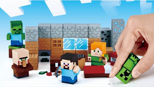 『マインクラフト』“消しゴム”シリーズ第1弾が5月下旬より登場、クリーパーやあのブロックも「マイケシ」に！