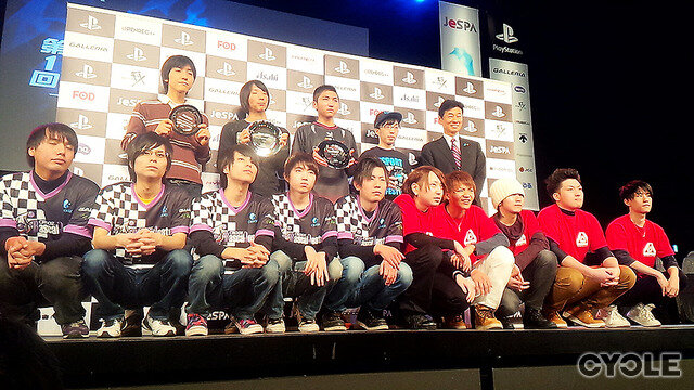 東京・豊洲で3月13日に開催された「第1回 日本eスポーツ選手権大会」決勝のようす