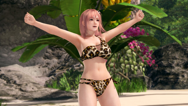 『DOA Xtreme 3』大胆かつ可愛らしい新作水着第3弾「キャビア」「ナイアガラ」配信開始