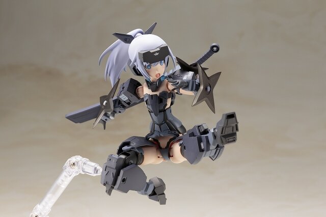 「フレームアームズ・ガール 迅雷 Indigo Ver.」10月発売…島田フミカネが轟雷を改造