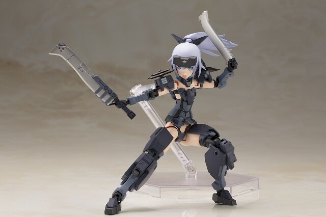 「フレームアームズ・ガール 迅雷 Indigo Ver.」10月発売…島田フミカネが轟雷を改造