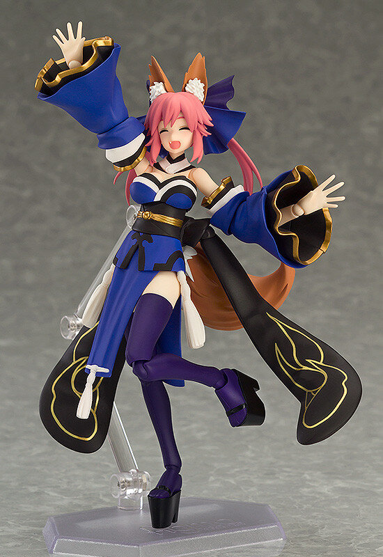 『Fate/EXTRA』より「figma キャスター」10月発売、“符”や“水天日光天照八野鎮石”なども付属