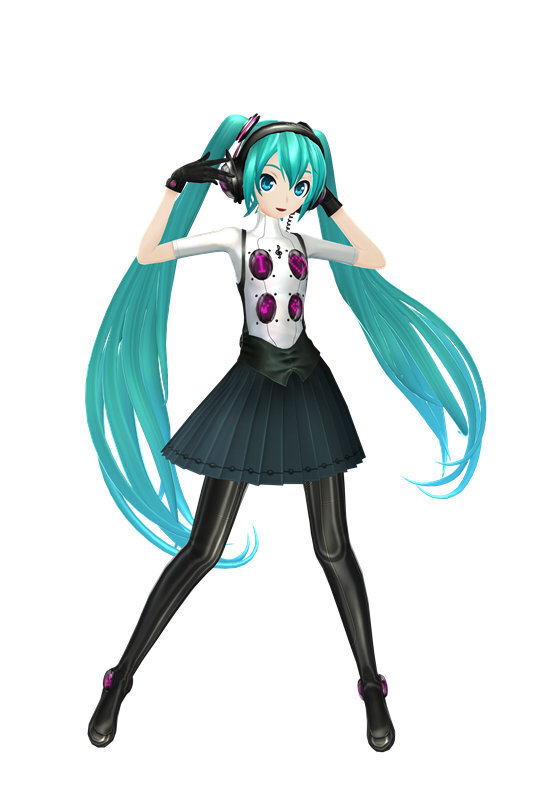 『初音ミク -Project DIVA-』シリーズに副島成記デザインの「P4Dスタイル」が登場