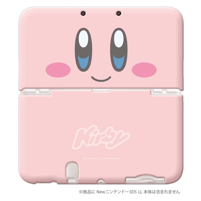 『星のカービィ』New3DS/LL用アクセサリー発売開始、ボディカバーとタッチペンが登場