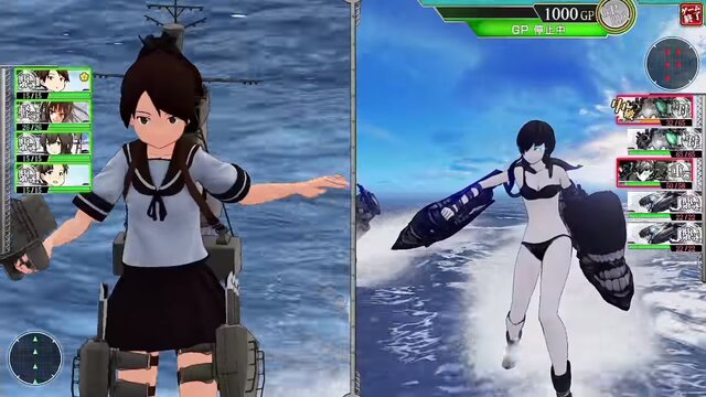 『艦これアーケード』6月30日より「敷浪」「足柄」などの艦娘が登場、戦いの様子を動画でチェック