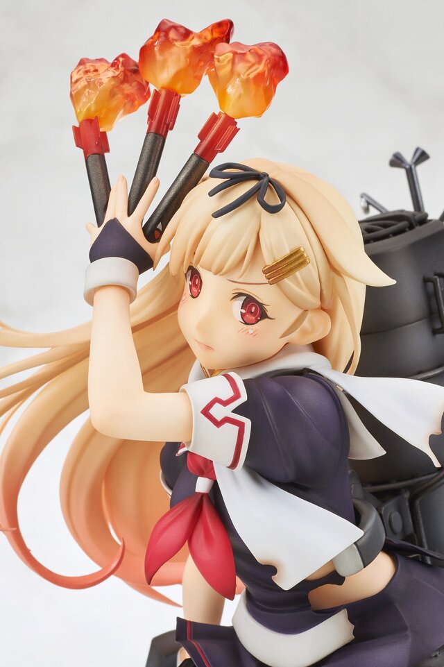 『艦これ』「夕立改二」が1/8スケールで立体化、玖条イチソ描き下ろしイラストがフィギュアに