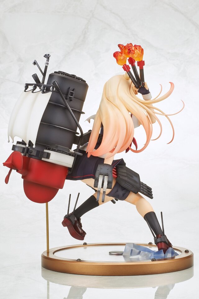 『艦これ』「夕立改二」が1/8スケールで立体化、玖条イチソ描き下ろしイラストがフィギュアに