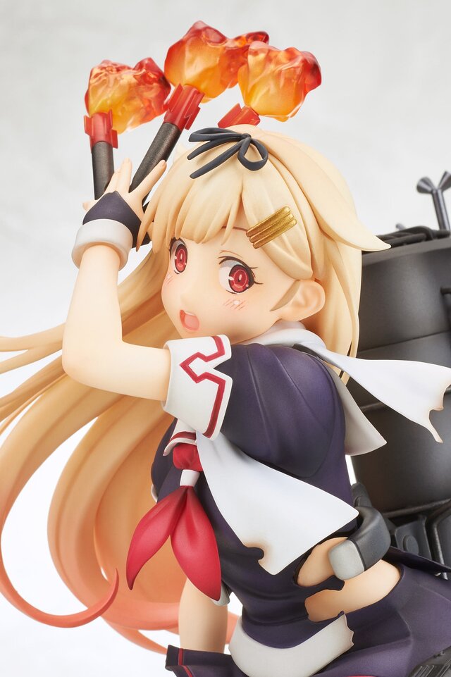 『艦これ』「夕立改二」が1/8スケールで立体化、玖条イチソ描き下ろしイラストがフィギュアに