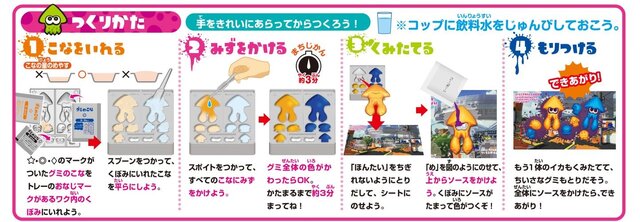 バンダイが“作って楽しめる”お菓子シリーズを提案…『マリオメーカー』や『スプラトゥーン』がおやつに!?