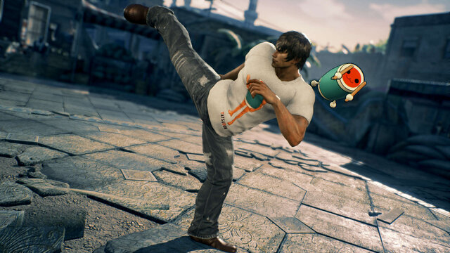 『鉄拳7FR』と『太鼓の達人』がコラボ、鉄拳キャラが“立つドン”Tシャツを身に纏う!?