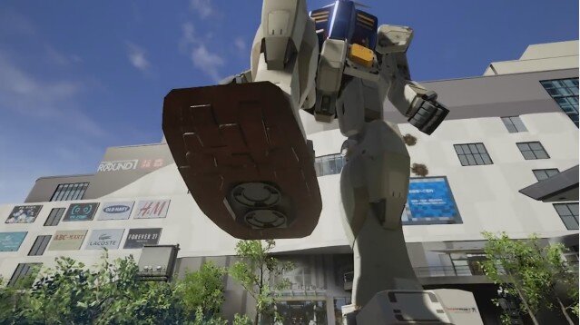 「その迫力、もはや恐怖」…『ガンダムVR ダイバ強襲』PV公開！ ザクの攻撃を受けてガンダムの手に避難