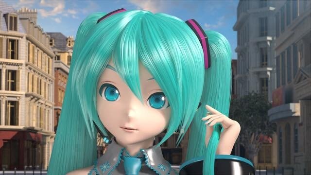 初音ミク、脱・ツインテール？ 「LUX」新CMでスカーレット・ヨハンソンと共演