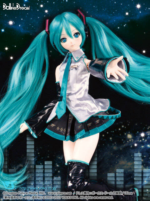 動くドール「Dollfie ハニー」の初音ミクバージョンが「マジカルミライ2016」に出展―MMDを使用しモーション作成も可能