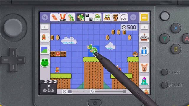 3DSでもコース作り放題！『スーパーマリオメーカー for ニンテンドー3DS』12月1日発売