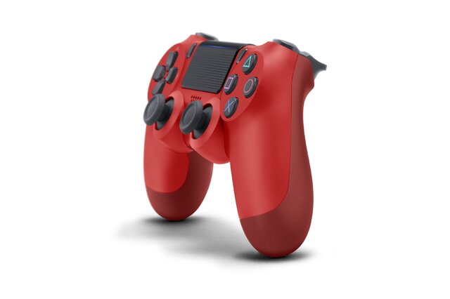 「新DUALSHOCK 4」マグマ・レッド＆ウェイブ・ブルー11月10日発売