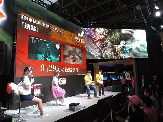 【TGS2016】『討鬼伝2』＆『討鬼伝 モノノフ』ステージイベントで基本プレイ無料の”『討鬼伝2』共闘版”が発表！