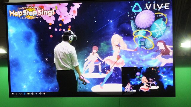 【TGS2016】VRアイドルライブで実感したのは「照れ」！ “アイドルとの距離×臨場感”で心を揺さぶるVR「Hop Step Sing!」体験レポ