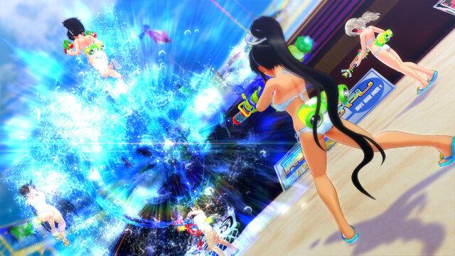 閃乱カグラ新作はTPS！？水鉄砲で濡れ濡れのスケスケな『PEACH BEACH SPLASH』発表