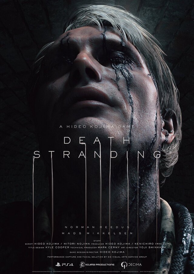 【TGA 16】小島監督『DEATH STRANDING』最新映像！マッツ・ミケルセン登場、デル・トロ監督らしき人物も