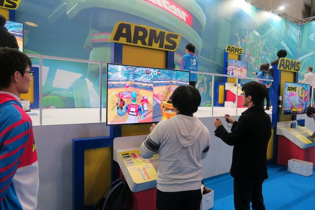 任天堂が生み出した新たな格闘スポーツ『ARMS』、大事なのは駆け引き!?