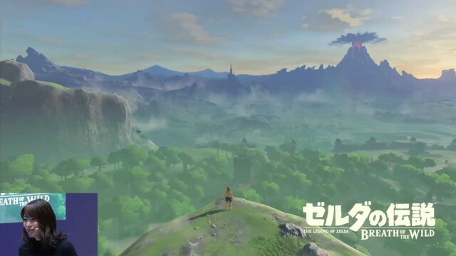 『ゼルダの伝説 ブレス オブ ザ ワイルド』ステージで声優の青木瑠璃子が大興奮！デモ版で広大な世界を冒険