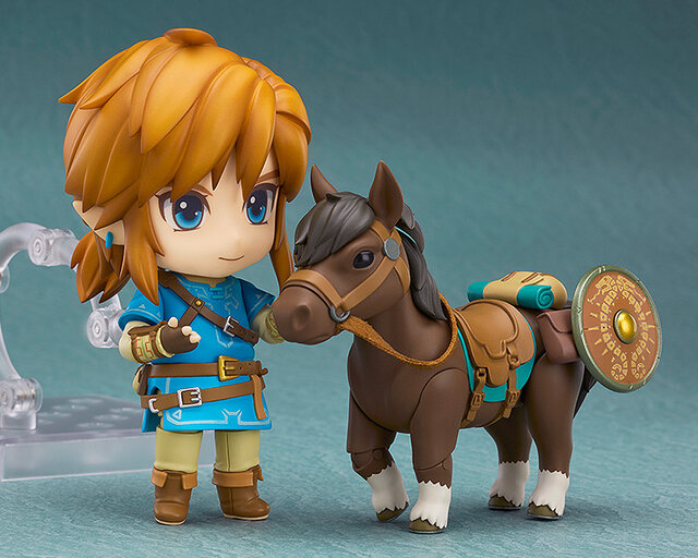 『ゼルダの伝説 ブレス オブ ザ ワイルド』の「リンク」がねんどろいどに！剣や馬などオプション多数