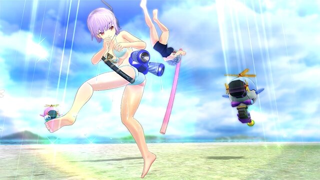 『閃乱カグラ PBS』に『DOA Xtreme3』キャラが登場！「マリー・ローズ」「ほのか」が初参戦するほか“濡れ透けアイテム”も