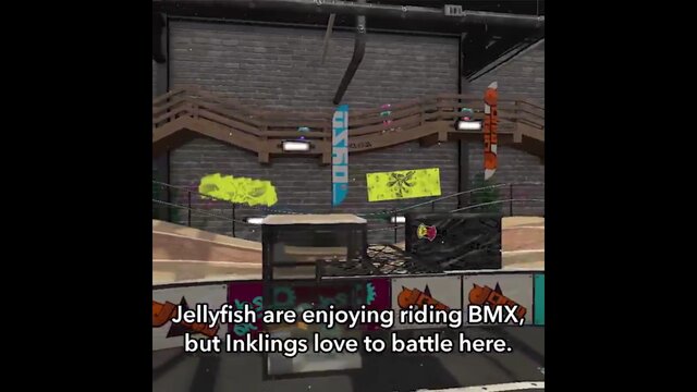 『スプラトゥーン2』BMXの室内トラックをイメージした新ステージ「Humpback Pump Track」が発表