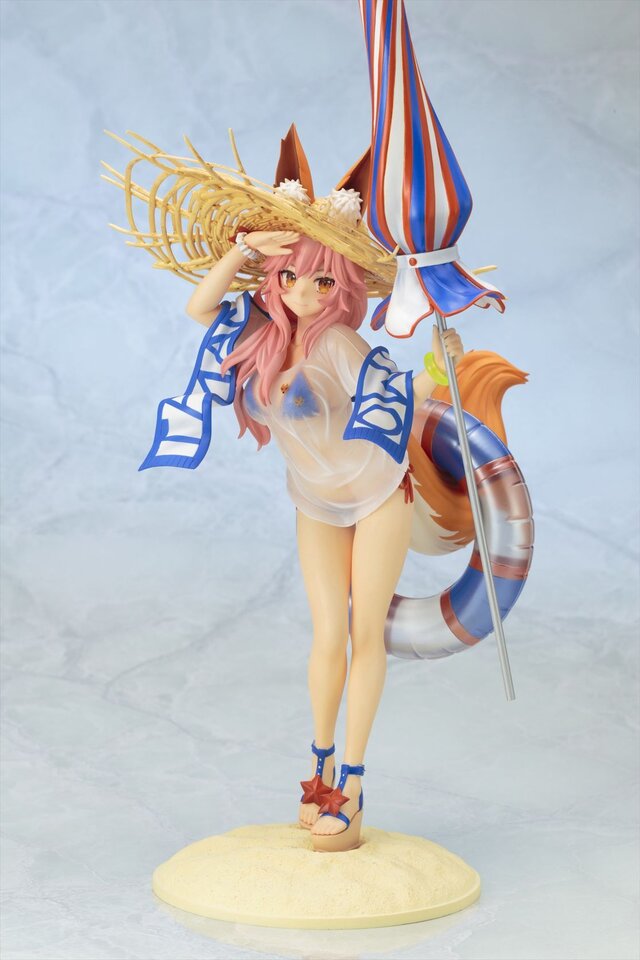 透けた水着がセクシー！『FGO』「ランサー/玉藻の前」水着フィギュアが予約開始