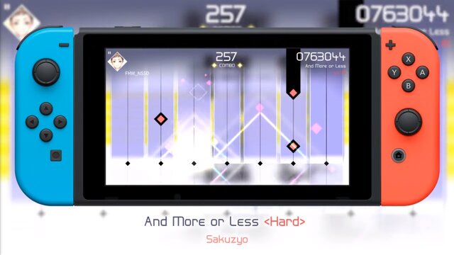 スイッチ版『VOEZ』Ver1.1アプデが6月1日配信、『魔神少女』主題歌など全18曲が無料で追加