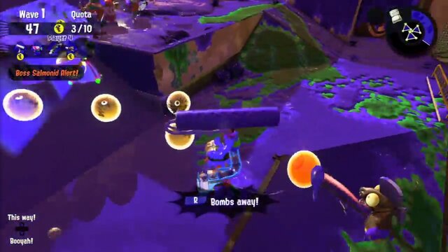 【E3 2017】『スプラトゥーン2』激しすぎる「サーモンラン」プレイ映像が公開、システムや報酬の情報が明らかに