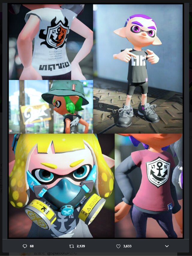 『スプラトゥーン2』ブランド「バトロイカ」の新ギアがお披露目、懐かしのTシャツギアも続投する模様