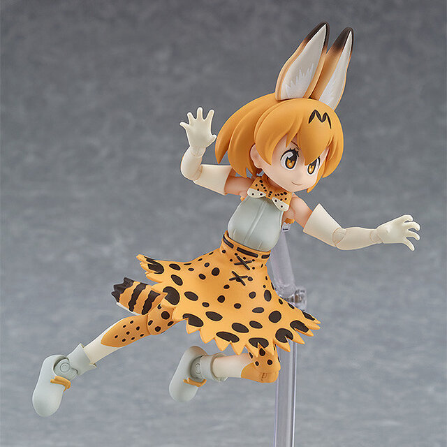 「けものフレンズ」サーバルのfigmaが12月発売決定！「食べないよ！顔」や「穏やかな笑顔」も付属