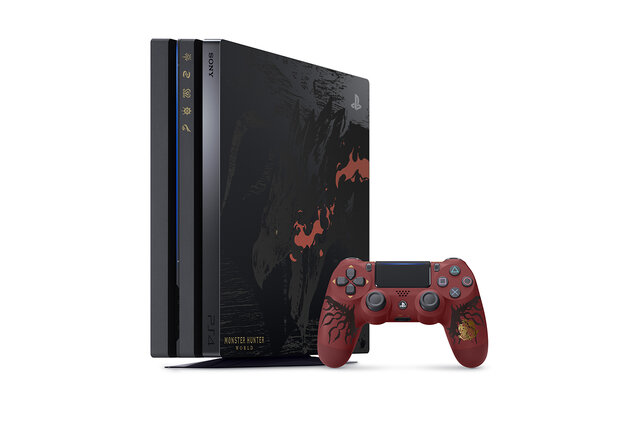 『モンスターハンター：ワールド』モデルのPS4 Proが数量限定で12月7日より発売決定