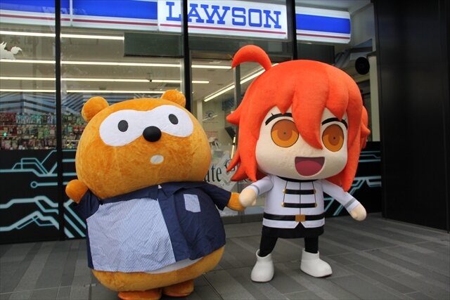 【レポート】『FGO』“特異店L”が爆誕！秋葉原に女主人公とポンタがやってきた