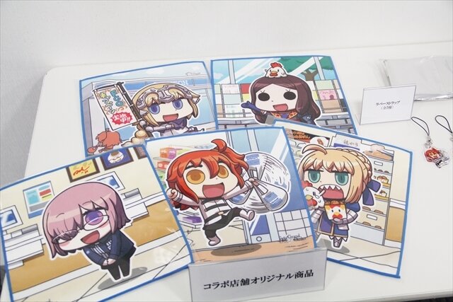 【レポート】『FGO』“特異店L”が爆誕！秋葉原に女主人公とポンタがやってきた