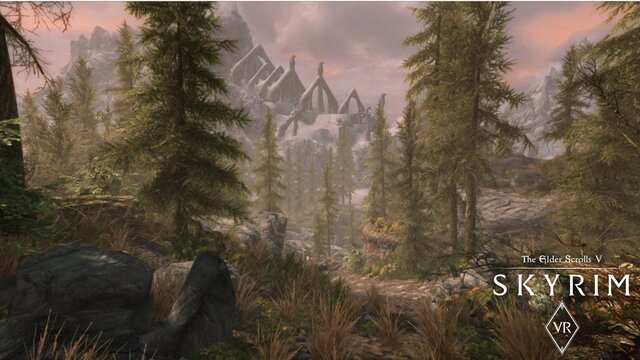 【吉田輝和のVR絵日記】『The Elder Scrolls V: Skyrim VR』でおじさんが好き勝手放浪してみた