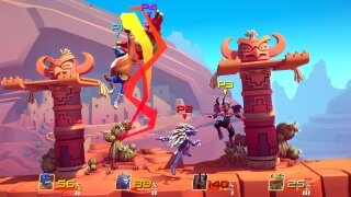 ガードが存在しない高速大乱闘アクション『Brawlout』のニンテンドースイッチ版が発売！仲間と一緒に盛り上がれ！