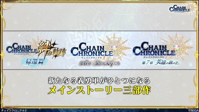 『チェンクロ3』帰還する主人公や第6章実装などの様々な新情報が公開！「チェンクロ2017 冬の陣」まとめ