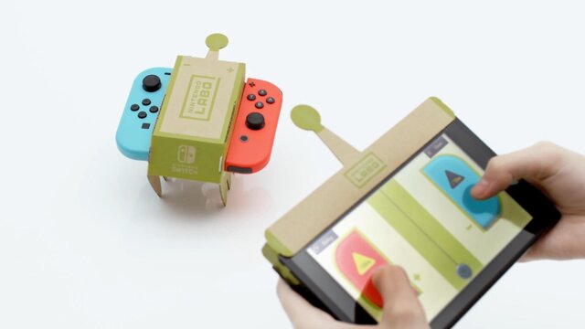 作ったダンボールコントローラーで遊ぶ『Nintendo Labo』が発表！―「バラエティキット」「ロボットキット」が4月20日発売