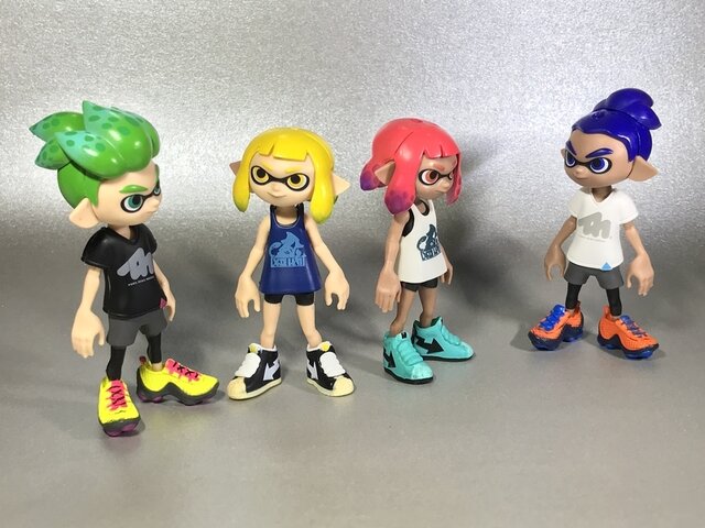 『スプラトゥーン2』の人気ギアが食玩に！ミニフィギュアで自由にコーデを楽しもう【特集】